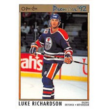 Richardson Luke - 1991-92 OPC Premier No.46