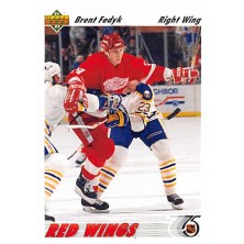 Fedyk Brent - 1991-92 Upper Deck No.373