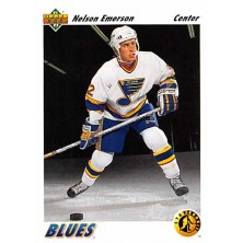 Emerson Nelson - 1991-92 Upper Deck No.445