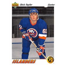 Taylor Chris - 1991-92 Upper Deck No.454