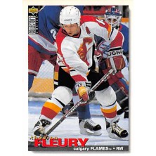 Fleury Theoren - 1995-96 Collectors Choice No.201