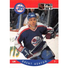 Ashton Brent - 1990-91 Pro Set No.323