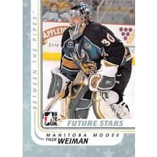 Weiman Tyler - 2010-11 Between The Pipes No.86