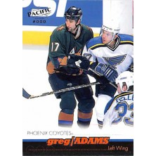 Adams Greg - 1999-00 Pacific No.315