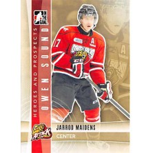Maidens Jarrod - 2011-12 ITG Heroes and Prospects No.18