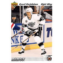 Karjalainen Kyosti - 1991-92 Upper Deck No.606