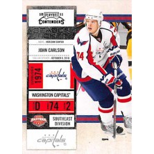 Carlson John - 2010-11 Playoff Contenders No.60