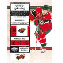 Koivu Mikko - 2010-11 Playoff Contenders No.69