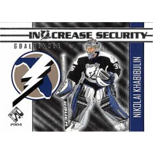 Khabibulin Nikolai - 2003-04 Private Stock Reserve Increase Security No.15