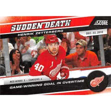 Zetterberg Henrik - 2011-12 Score Sudden Death No.16