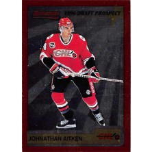 Aitken Johnathan - 1995-96 Bowman Draft Prospects No.P1