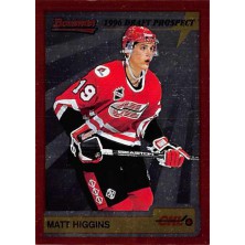 Higgins Matt - 1995-96 Bowman Draft Prospects No.P17