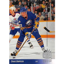 Simpson Craig - 1993-94 Upper Deck SP Inserts No.19