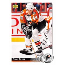 Foster Corey - 1992-93 Upper Deck No.53