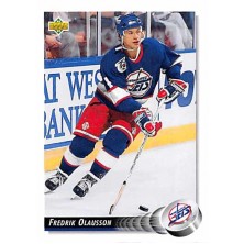 Olausson Fredrik - 1992-93 Upper Deck No.136