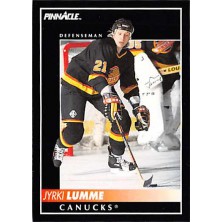 Lumme Jyrki - 1992-93 Pinnacle No.65