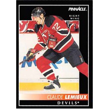 Lemieux Claude - 1992-93 Pinnacle No.284