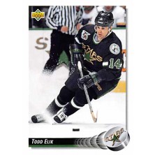 Elik Todd - 1992-93 Upper Deck No.210