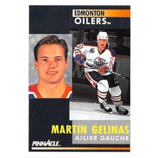Gelinas Martin - 1991-92 Pinnacle French No.93