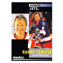Carlyle Randy - 1991-92 Pinnacle French No.288