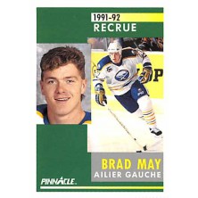 May Brad - 1991-92 Pinnacle French No.302