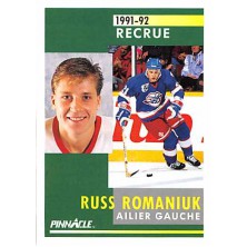 Romaniuk Russ - 1991-92 Pinnacle French No.324