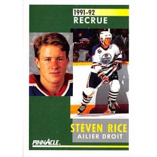 Rice Steven - 1991-92 Pinnacle French No.334