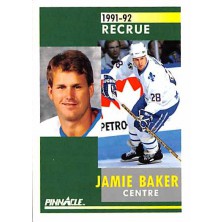 Baker Jamie - 1991-92 Pinnacle French No.348