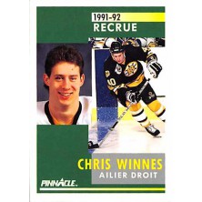 Winnes Chris - 1991-92 Pinnacle French No.351