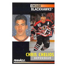 Chelios Chris - 1991-92 Pinnacle French No.58