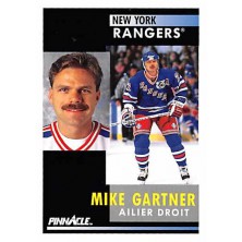 Gartner Mike - 1991-92 Pinnacle French No.202