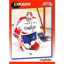Beaupre Don - 1991-92 Score Canadian Bilingual No.185