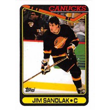 Sandlak Jim - 1990-91 Topps No.18