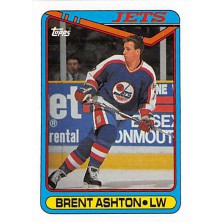 Ashton Brent - 1990-91 Topps No.24