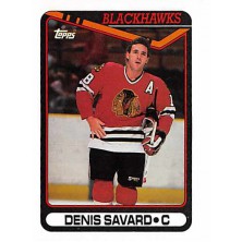 Savard Denis - 1990-91 Topps No.28