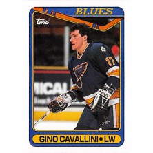 Cavallini Gino - 1990-91 Topps No.36