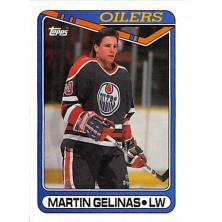 Gelinas Martin - 1990-91 Topps No.64