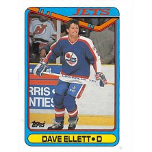 Ellett Dave - 1990-91 Topps No.104