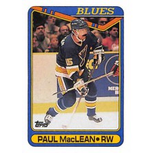 MacLean Paul - 1990-91 Topps No.110