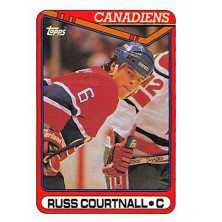 Courtnall Russ - 1990-91 Topps No.124
