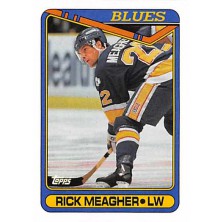 Meagher Rick - 1990-91 Topps No.125