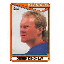 King Derek - 1990-91 Topps No.128