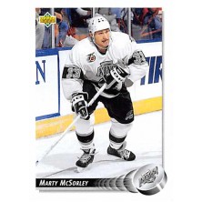 McSorley Marty - 1992-93 Upper Deck No.322