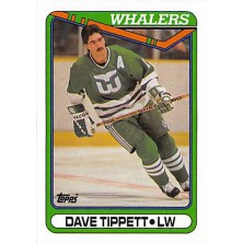 Tippett Dave - 1990-91 Topps No.183