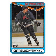 Leschyshyn Curtis - 1990-91 Topps No.216