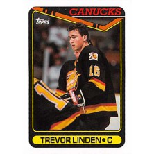 Linden Trevor - 1990-91 Topps No.225