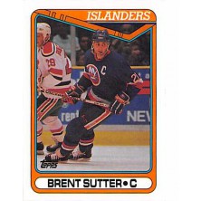 Sutter Brent - 1990-91 Topps No.258