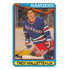 Mallette Troy - 1990-91 Topps No.277