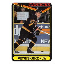 Skriko Petri - 1990-91 Topps No.316