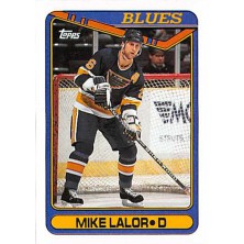 Lalor Mike - 1990-91 Topps No.341